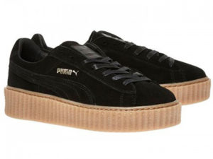 Кроссовки Puma by Rihanna Creeper женские черные - общее фото