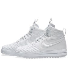 Зимние Nike Air Force 1 Lunar Duckboot White белые (41-45)