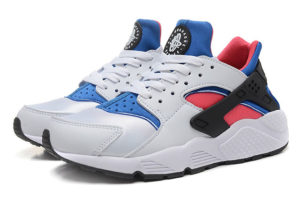 Nike Air Huarache белые с оранжевым (36-40)