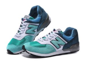 Кроссовки New Balance 576 сине-бело-бирюзовые (39-45)