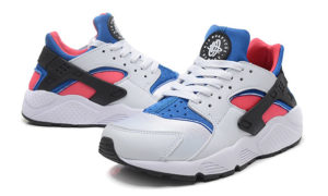 Nike Air Huarache белые с оранжевым (36-40)