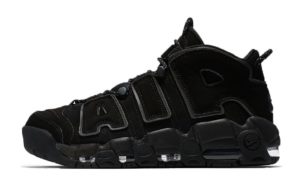 Nike Air More Uptempo черные 40-45