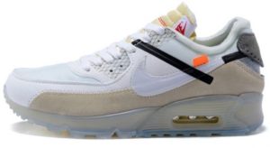 Nike Air Max 90 белые Off White X (40-44)