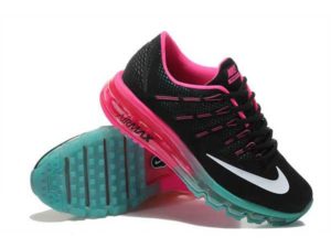 Nike Air Max 2016 черные с розовым (35-40)