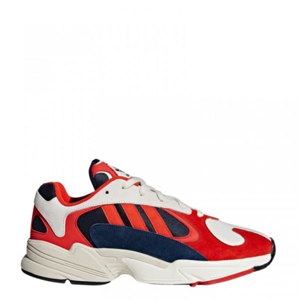 Кроссовки Аdidas Originals Yung-1 белые с красным и синим (35-44)