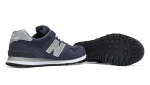 New Balance 574 темно-синие мужские (36-45)