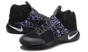 Nike Kyrie 2 Black Silver черные (40-45)