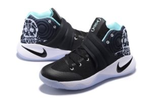 Nike Kyrie 2 Black White Green черно-белые (40-45)