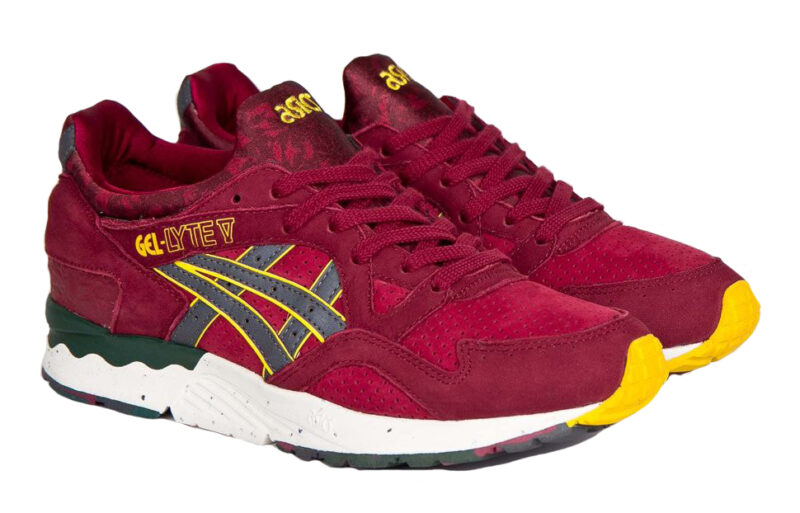 Asics Gel Lyte 5 красно-бордовые (39-45)