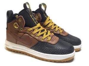 Nike Air Force 1 Lunar Duckboot коричневые (40-44)