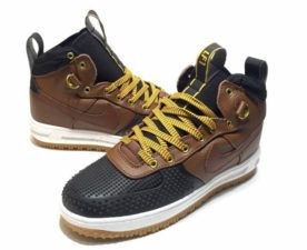 Nike Air Force 1 Lunar Duckboot коричневые (40-44)