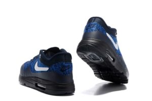 Nike Air Max 87 Ultra Flyknit синие с черным 40-44