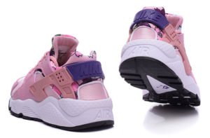 Nike Air Huarache розовые с рисунком (35-39)