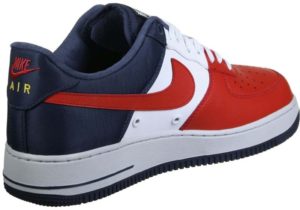 Кроссовки Nike Air Force красно-бело-синие (40-44)