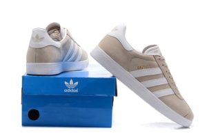 Adidas Gazelle бежевые женские