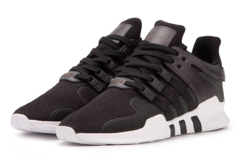 Adidas EQT Support "ADV" черные с белым (40-44)