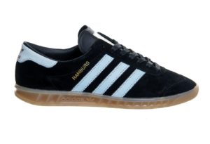 Adidas Hamburg черные с белым (39-44)