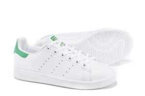 Adidas Stan Smith белые с зеленым (35-44)