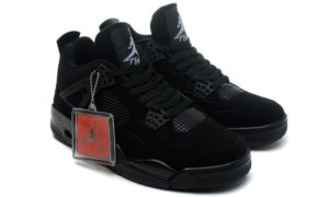 Air Jordan 4 Retro черные (35-44)