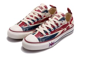 Converse All Star низкие британский флаг (35-39). Конверс Ол Стар