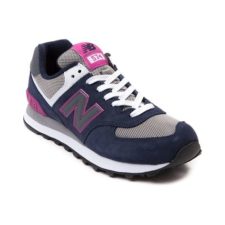 New Balance 574 синие с розовым и серым (36-40)