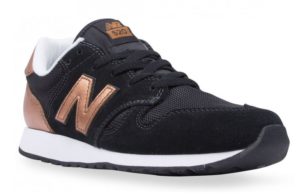 New Balance 520 черные с золотым (35-39)