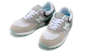 New Balance 999 "Cherry Blossom" серые с бирюзовым (36-40)