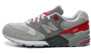 New Balance 999 серые с красным (35-44)