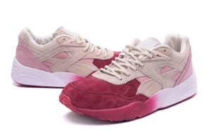 Puma R698 x Ronnie Fieg «Sakura» бордовые (35-39)