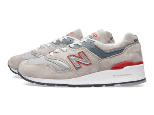 Кроссовки New Balance 997 бежевые с серым (35-44)