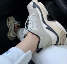 Balenciaga Triple S серые (35-39)