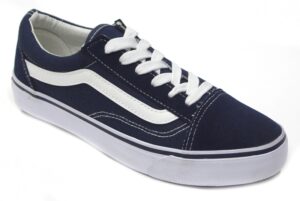 Vans blue-white темно-синие с белым (35-43)