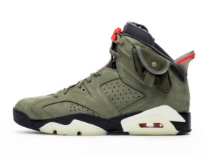 Nike Air Jordan 6 Travis Scott зеленые (40-45)