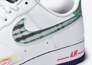 Nike Air Force 1 Music DeAaron белые (40-44)