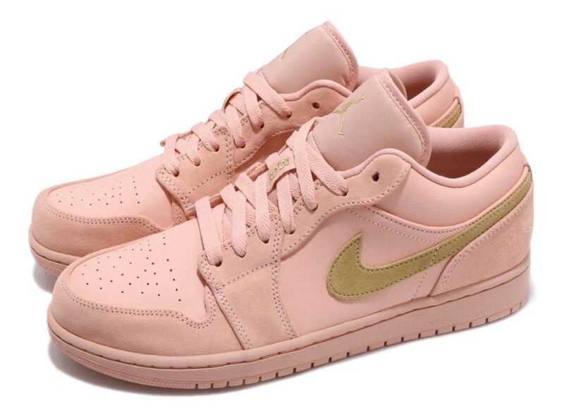 Nike Air Jordan 1 Low Coral Gold коралловые (35-39)