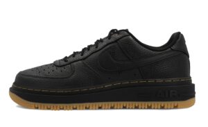 Nike Air Force 1 Luxe черные кожаные мужские-женские (40-44)