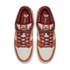 Nike SB Dunk Low Dark Russet Cedar бордово-коричневые нубук мужские-женские (35-44)