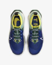 Nike ZoomX Zegama Trail синие с зеленым с сеткой мужские-женские (40-44)