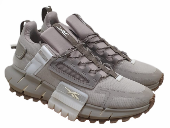 Reebok Zig Kinetica Edge Grey серые мужские (40-44)